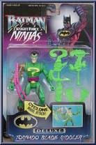Riddler (Tornado Blade) from Batman - Knight Force Ninjas - Basic Series manufactured by Kenner [Front]