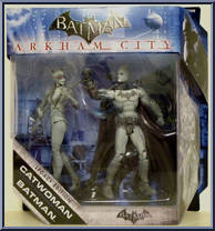 Catwoman / Batman (Arkham City) from Batman Legacy - Wave 3 - 2-Packs manufactured by Mattel [Front]