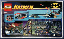 Batman Dragster: Catwoman Pursuit from Batman - Basic Series manufactured by Lego [Back]