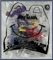 Batman & The Flash & Sportsmaster from Batman - Brave and the Bold manufactured by McDonald's [Front]