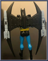 Batman (Knight Glider) from Batman - New Adventures - Basic Series manufactured by Kenner [Loose]