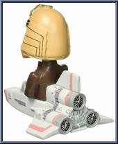 Colonial Viper with Apollo from Battlestar Galactica - Bobble Heads manufactured by Bif Bang Pow! [Loose]