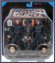 Tigh / Gaeta from Battlestar Galactica - 2-Packs manufactured by Diamond Select [Front]