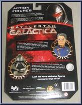 William Adama from Battlestar Galactica - Exclusives manufactured by Diamond Select [Back]