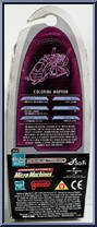 Colonial Raptor from Battlestar Galactica - Titanium Series (Die-Cast) manufactured by Galoob [Back]