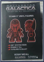 Cylon (Modern) from Battlestar Galactica - Blind Boxed - So Say We All manufactured by Titan Merchandise [Back]