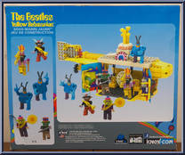 Yellow Submarine from Beatles Yellow Submarine - Vehicles manufactured by K'nex [Back]