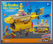 Yellow Submarine from Beatles Yellow Submarine - Vehicles manufactured by K'nex [Front]
