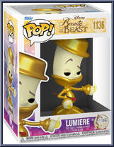 Lumiere (with Top Hat) from Beauty and the Beast - Pop! Vinyl Figures manufactured by Funko [Front]
