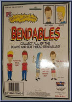 Beavis and Butt-Head from Beavis and Butt-Head - Bendables manufactured by Fun 4 All [Back]