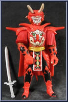 Nukus from Beetleborgs Metallix - Evil Crustaceans manufactured by Bandai [Loose]