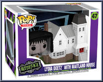 Lydia Deetz with Maitland House from Beetlejuice - Pop! Towns manufactured by Funko [Front]