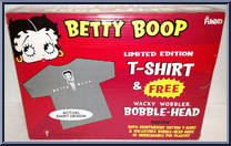 Betty Boop (T-Shirt) from Betty Boop - Wacky Wobblers manufactured by Funko [Back]