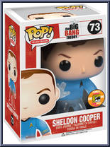 Sheldon Cooper (Star Trek Transporting) from Big Bang Theory - Pop! Vinyl Figures manufactured by Funko [Front]
