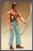 Chief Tankua (Narrow Box) from Big Jim - Old West Figures manufactured by Mattel [Loose]
