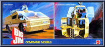 Command Mobile from Big Jim - In the Future Vehicles manufactured by Mattel [Front]