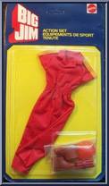 Demolition (Red Jumpsuit) from Big Jim - Big Jim Outfits: Action Sets manufactured by Mattel [Front]