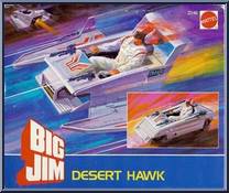 Desert Hawk from Big Jim - In the Future Vehicles manufactured by Mattel [Front]