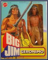 Geronimo (Grip Hands) from Big Jim - Old West Figures manufactured by Mattel [Front]