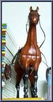 Horse: Lightning (Fullmine) (Dark Reigns) from Big Jim - Old West Accessories manufactured by Mattel [Loose]