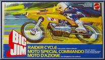 Raider Cycle from Big Jim - In the Future Vehicles manufactured by Mattel [Front]