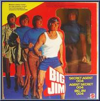 Secret Agent 004 (6 Faces) from Big Jim - Spy Figures manufactured by Mattel [Front]