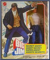 Secret Agent (Blue Trench) from Big Jim - Spy Figures manufactured by Mattel [Front]