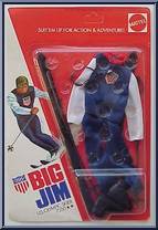 Skier (Blue, White) from Big Jim - Big Jim Outfits: Olympic manufactured by Mattel [Front]