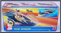 Sonic Speeder from Big Jim - In the Future Vehicles manufactured by Mattel [Front]