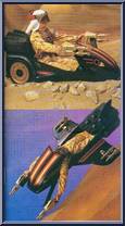 Sonic Speeder from Big Jim - In the Future Vehicles manufactured by Mattel [Loose]