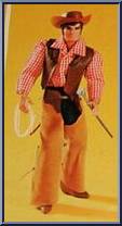 West: Cowboy (Vest, Rope) from Big Jim - Old West Outfits manufactured by Mattel [Loose]