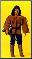 West: Indian Guide from Big Jim - Old West Outfits manufactured by Mattel [Loose]