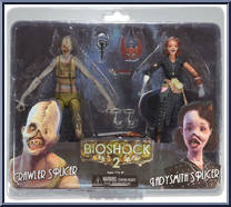 Crawler Splicer / Ladysmith Splicer from Bioshock 2 - Series 3 manufactured by Neca [Front]
