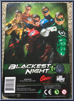 Hal Jordan (Yellow Lantern) from Blackest Night - Exclusives manufactured by DC Direct [Back]