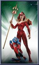 Mera (Red Lantern) from Blackest Night - Series 7 manufactured by DC Direct [Loose]