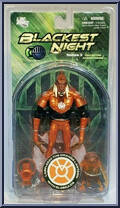 Larfleeze & Glomulus (Orange Lantern) from Blackest Night - Series 3 manufactured by DC Direct [Front]
