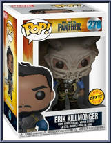 Erik Killmonger (Mask) (Chase) from Black Panther - Pop! Vinyl Figures manufactured by Funko [Front]