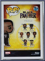 T'Challa (Black Clothes) from Black Panther - Pop! Vinyl Figures manufactured by Funko [Back]