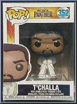 T'Challa (White Clothes) from Black Panther - Pop! Vinyl Figures manufactured by Funko [Front]