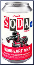 Ironheart MK2 (Unmasked) from Black Panther - Wakanda Forever - Soda manufactured by Funko [Front]