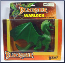 Warlock Dragon (Green) from Blackstar - Accessories manufactured by Galoob [Front]