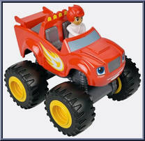Blaze & AJ from Blaze and the Monster Machines - Die-Cast manufactured by Fisher-Price [Loose]