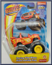 Racing Flag Blaze from Blaze and the Monster Machines - Die-Cast manufactured by Fisher-Price [Front]