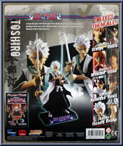Toshiro from Bleach - Series 4 manufactured by Toynami [Back]