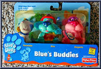 Periwinkle / Blue / Magenta Action Figure