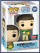 Steve (with Handy Dandy Notebook) from Blue's Clues - Pop! Vinyl Figures manufactured by Funko [Front]