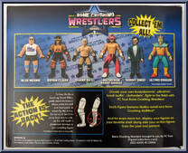 Ultimo Dragon (Teal) / Sonny Onoo (Teal) from Bone Crushing Wrestlers - Multi-Packs manufactured by FC Toys [Back]