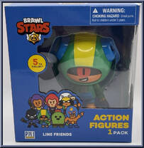 Leon from Brawl Stars - Line Friends - 4" Scale manufactured by PMI Trading [Front]