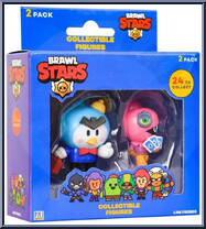 Mr. P / Tara from Brawl Stars - Line Friends - Mini - 2-Packs manufactured by PMI Trading [Front]