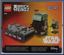 Boba Fett #27 / Han Solo in Carbonite #28 from BrickHeadz - Star Wars manufactured by Lego [Back]